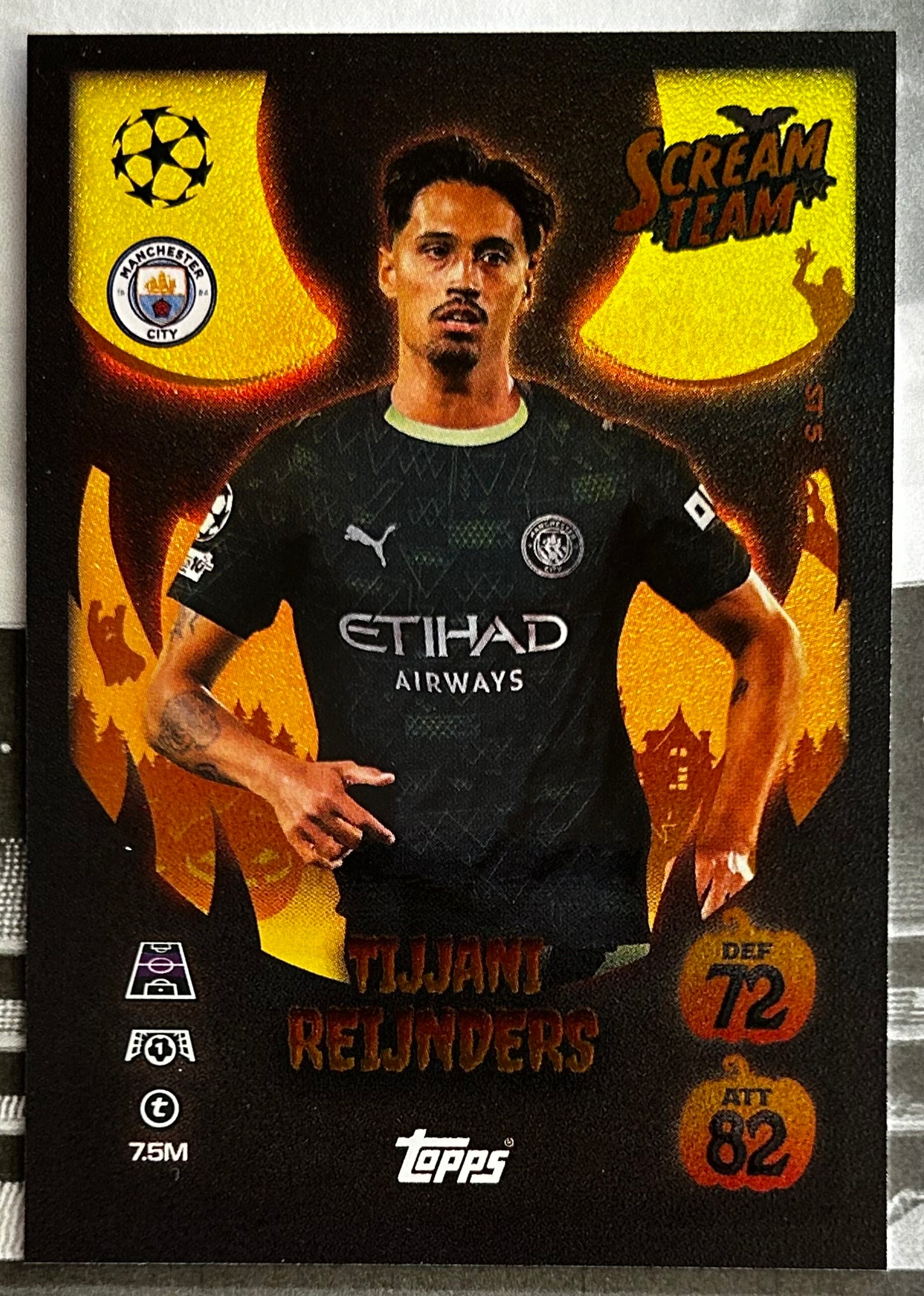 Topps 2025-26 Match Attax UEFA Update - Single SCREAM TEAM Cards (ST1 - ST16)