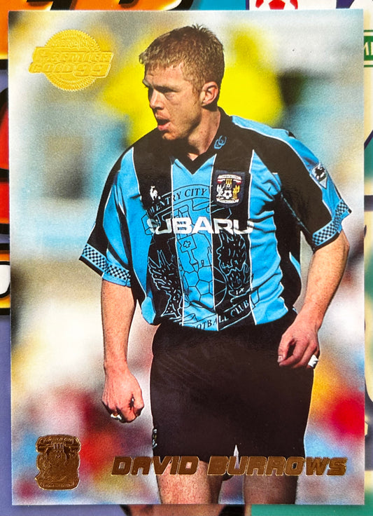 Merlin's Premier Gold 99 Trading Cards - DAVID BURROWS (COVENTRY CITY) #40