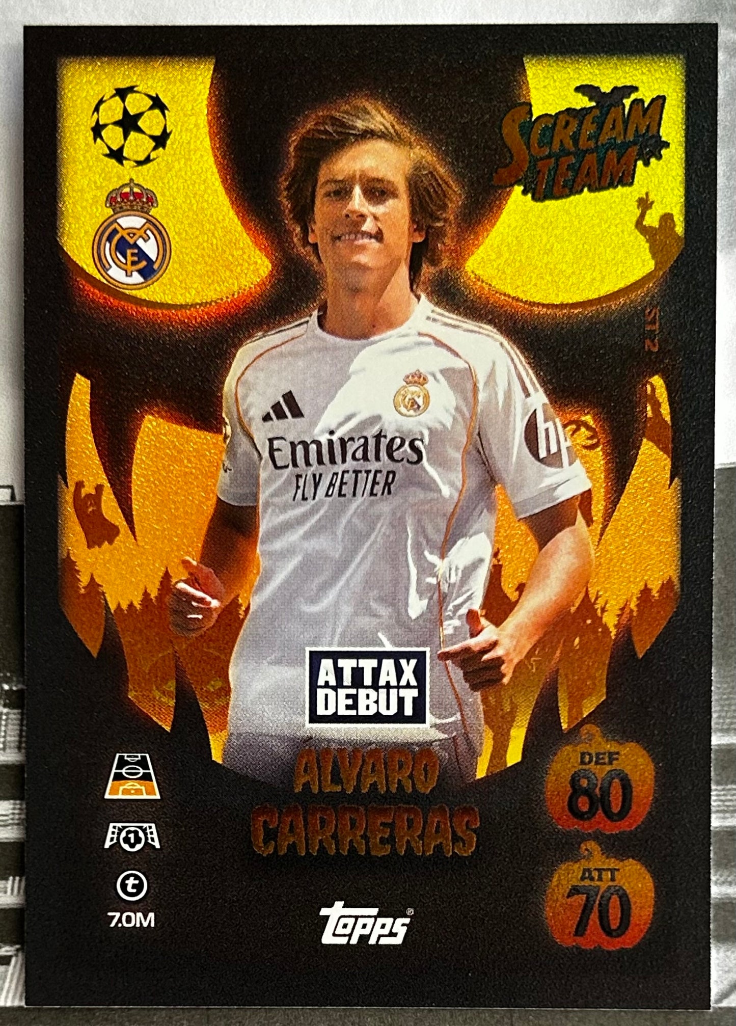 Topps 2025-26 Match Attax UEFA Update - Single SCREAM TEAM Cards (ST1 - ST16)