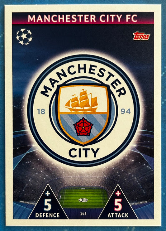 Topps Match Attax UEFA Champions League 2018-19 - Single MANCHESTER CITY Base Cards