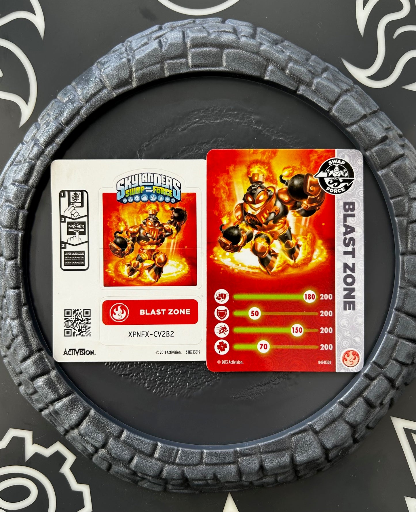 Skylanders Swap Force - CARDS & STICKERS from Original Packs