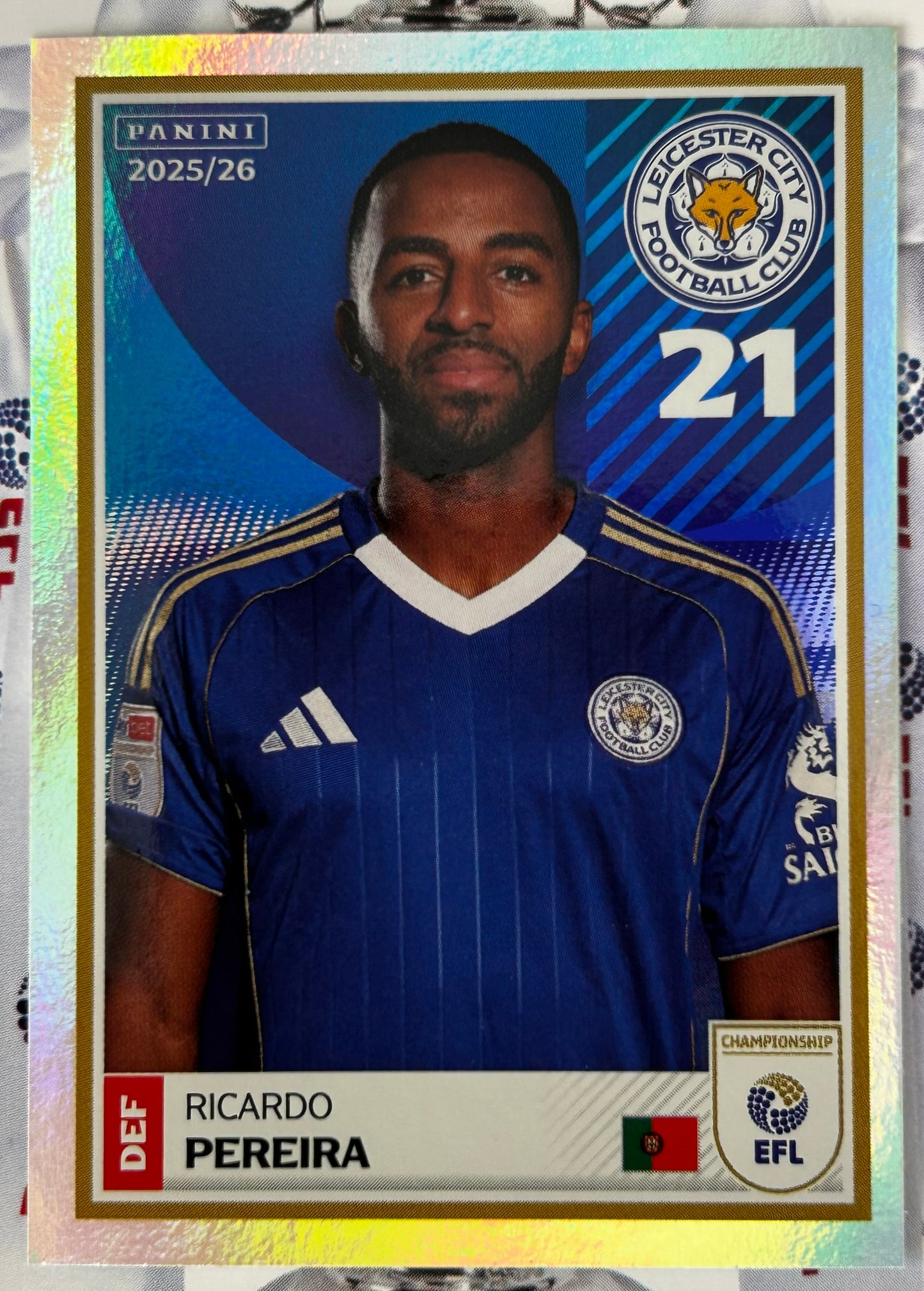 Panini EFL 2025-26 Sticker Collection - Single LEICESTER CITY Stickers (#161 - #178)