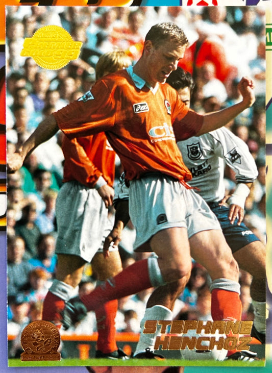 Merlin's Premier Gold 99 Trading Cards - STEPHANE HENCHOZ (BLACKBURN ROVERS) #19