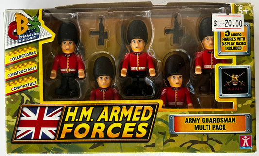 H.M. Armed Forces Figure Pack - Army Guardsman Multi Pack (2011 Release)