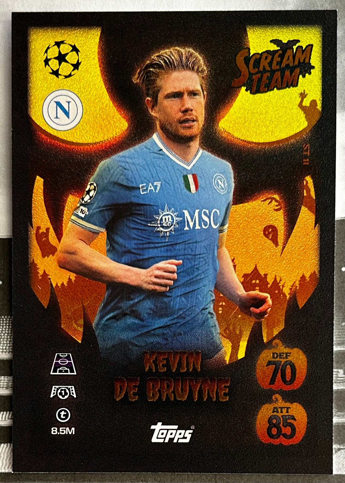 Topps 2025-26 Match Attax UEFA Update - Single SCREAM TEAM Cards (ST1 - ST16)