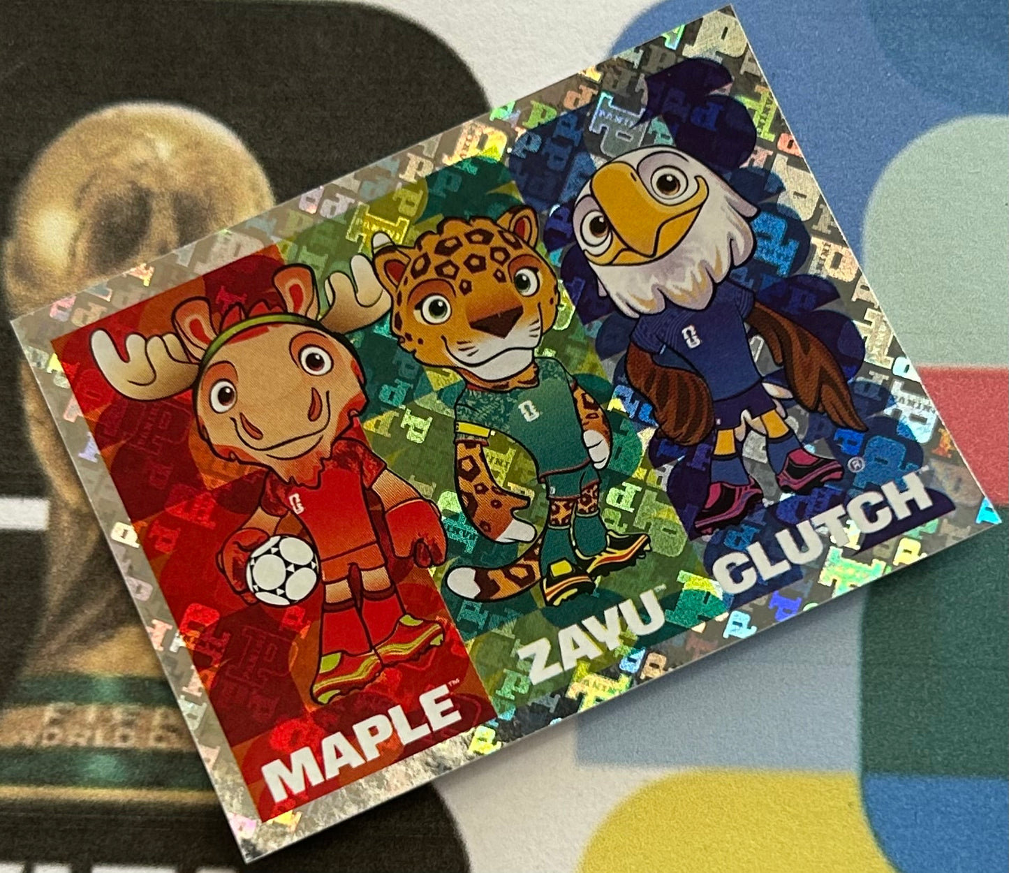 Panini FIFA World Cup 2026 Official Sticker Collection - OFFICIAL MASCOTS Foil Sticker FWC3