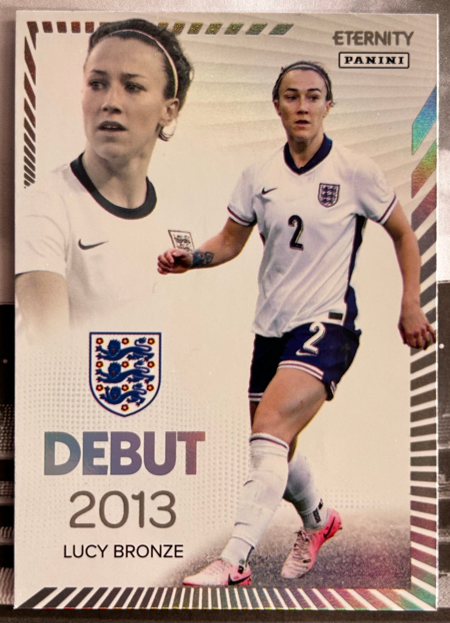 Panini Eternity Lionesses 2025 - LUCY BRONZE (ENGLAND) Debut #DEB-04