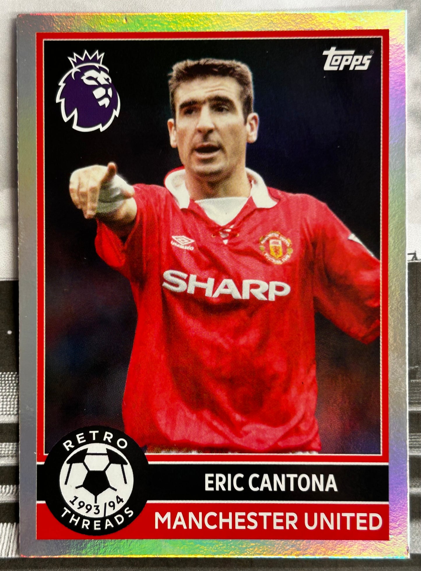 Topps Premier League 2026 Debut Edition - Single RETRO THREADS Insert Cards #381 - #400