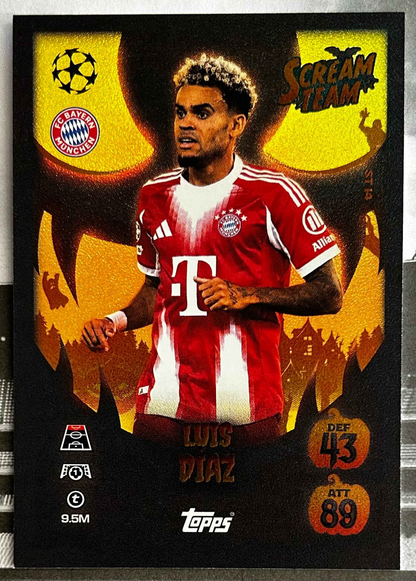 Topps 2025-26 Match Attax UEFA Update - Single SCREAM TEAM Cards (ST1 - ST16)