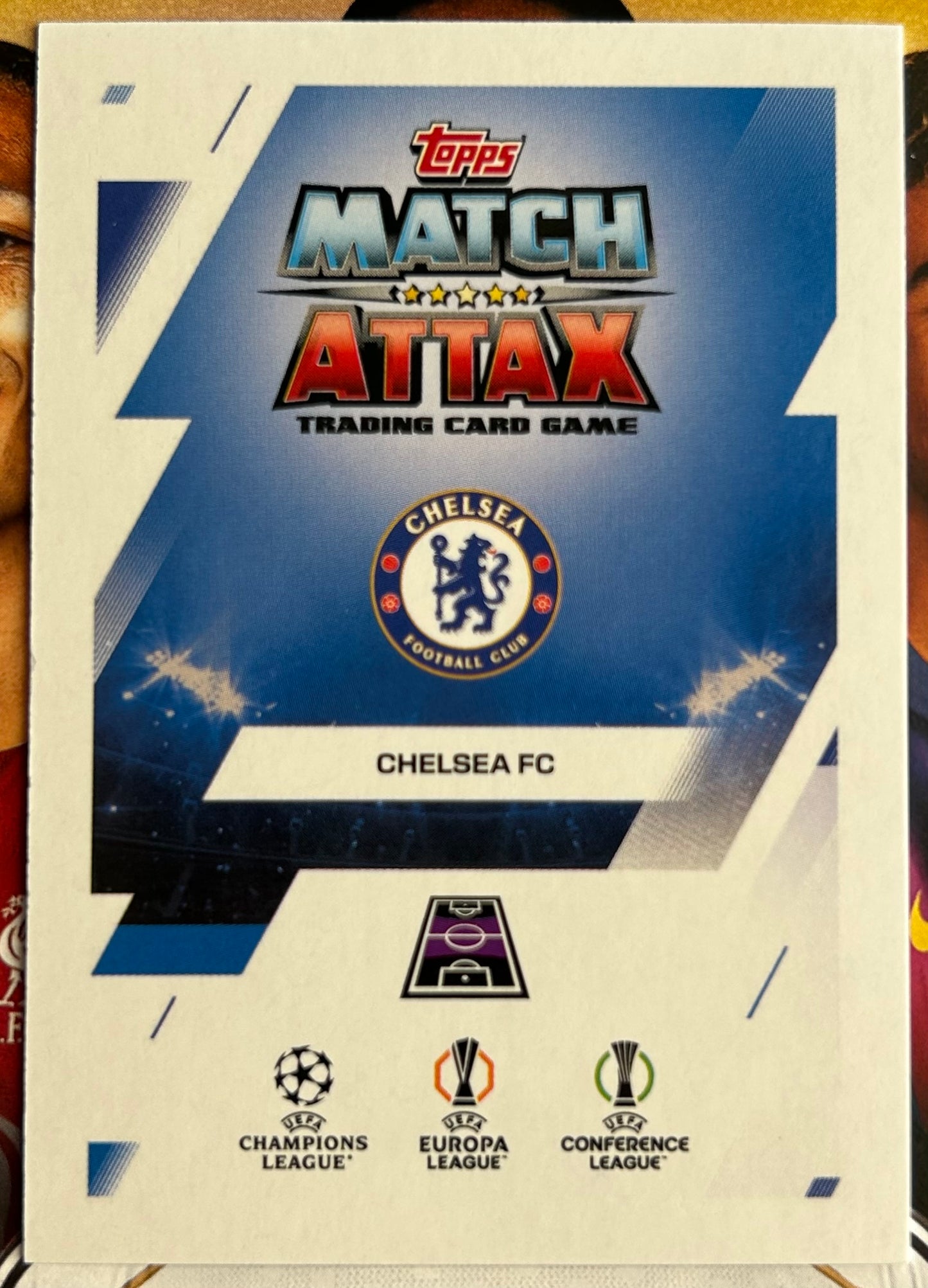 2025-26 Topps UCC Match Attax - ENZO FERNANDEZ (CHELSEA) Platinum Pull PL 3 *See Condition Notes*