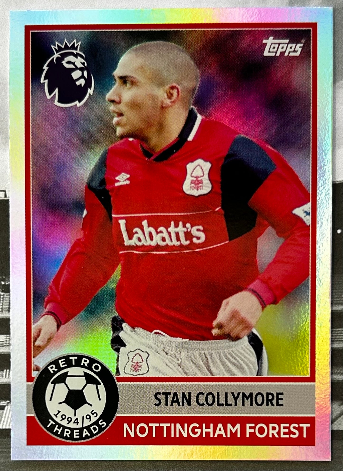Topps Premier League 2026 Debut Edition - Single RETRO THREADS Insert Cards #381 - #400