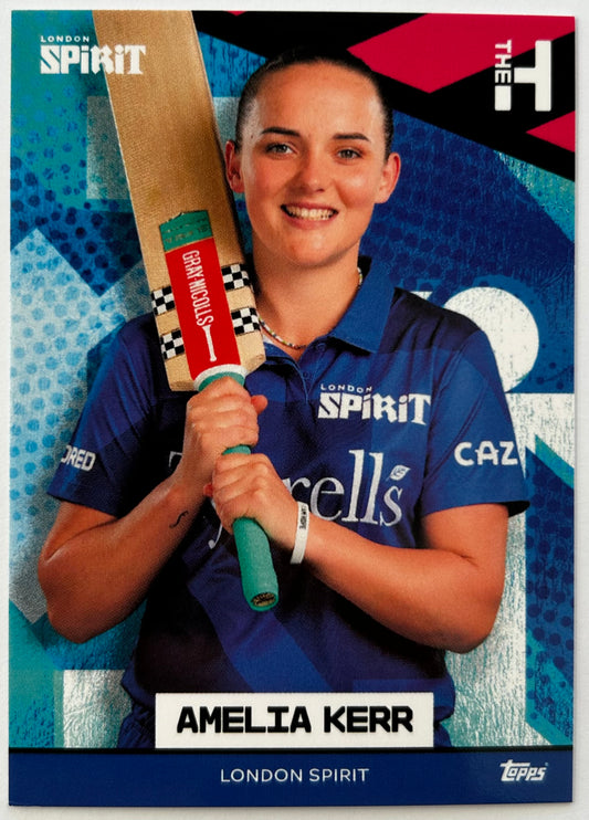 Topps The Hundred 2022 Trading Card Collection - AMELIA KERR (London Spirit)