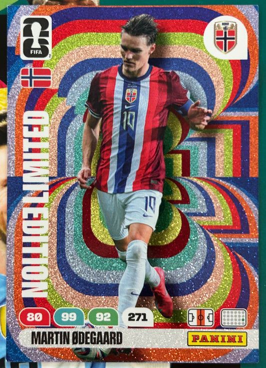 Panini FIFA World Cup 2026 Adrenalyn XL - MARTIN ØDEGAARD (NORWAY) Limited Edition