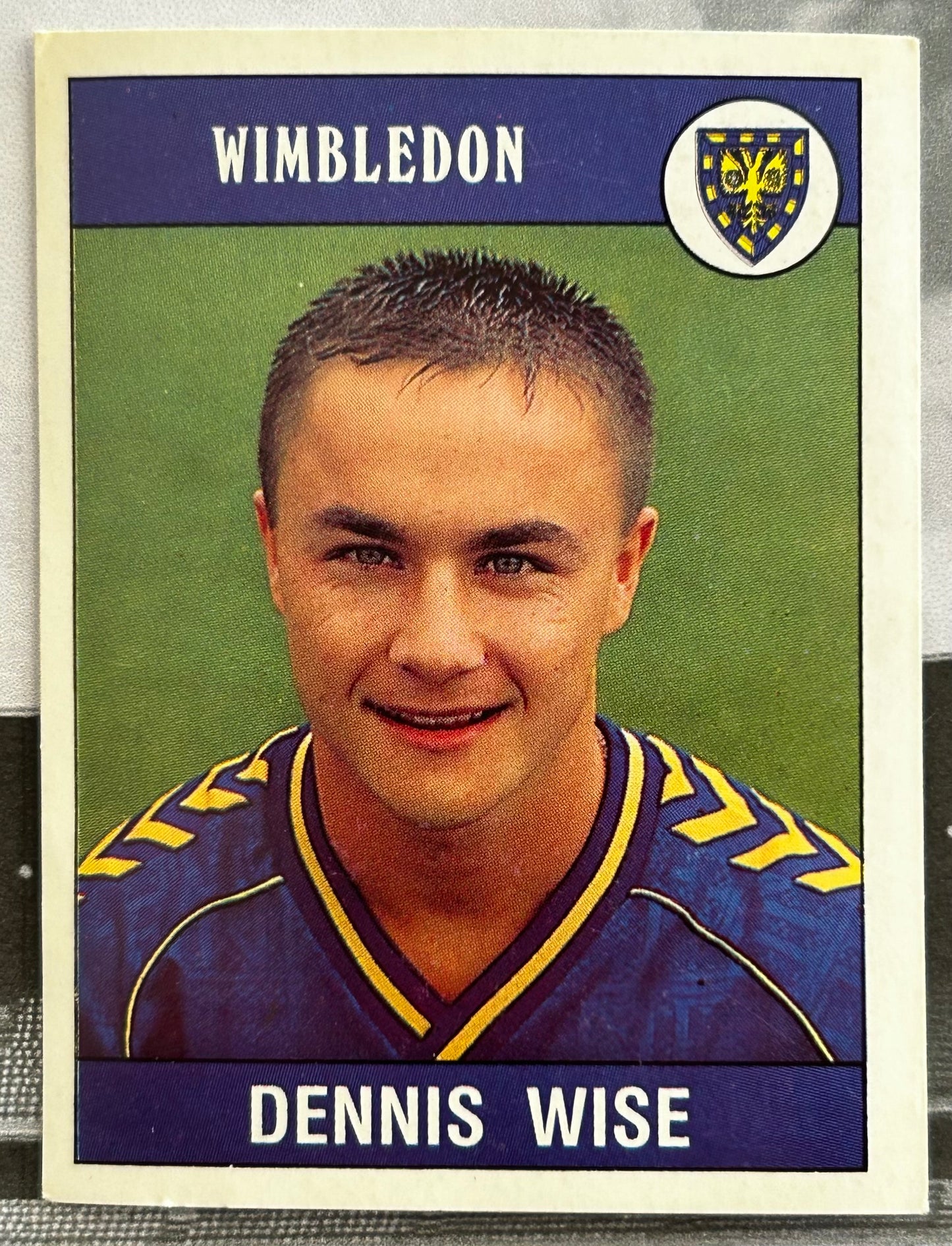 Panini Football 90 Sticker - DENNIS WISE (WIMBLEDON) #303
