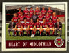 Panini Football 90 Sticker - TEAM PHOTO (HEART OF MIDLOTHIAN) #406