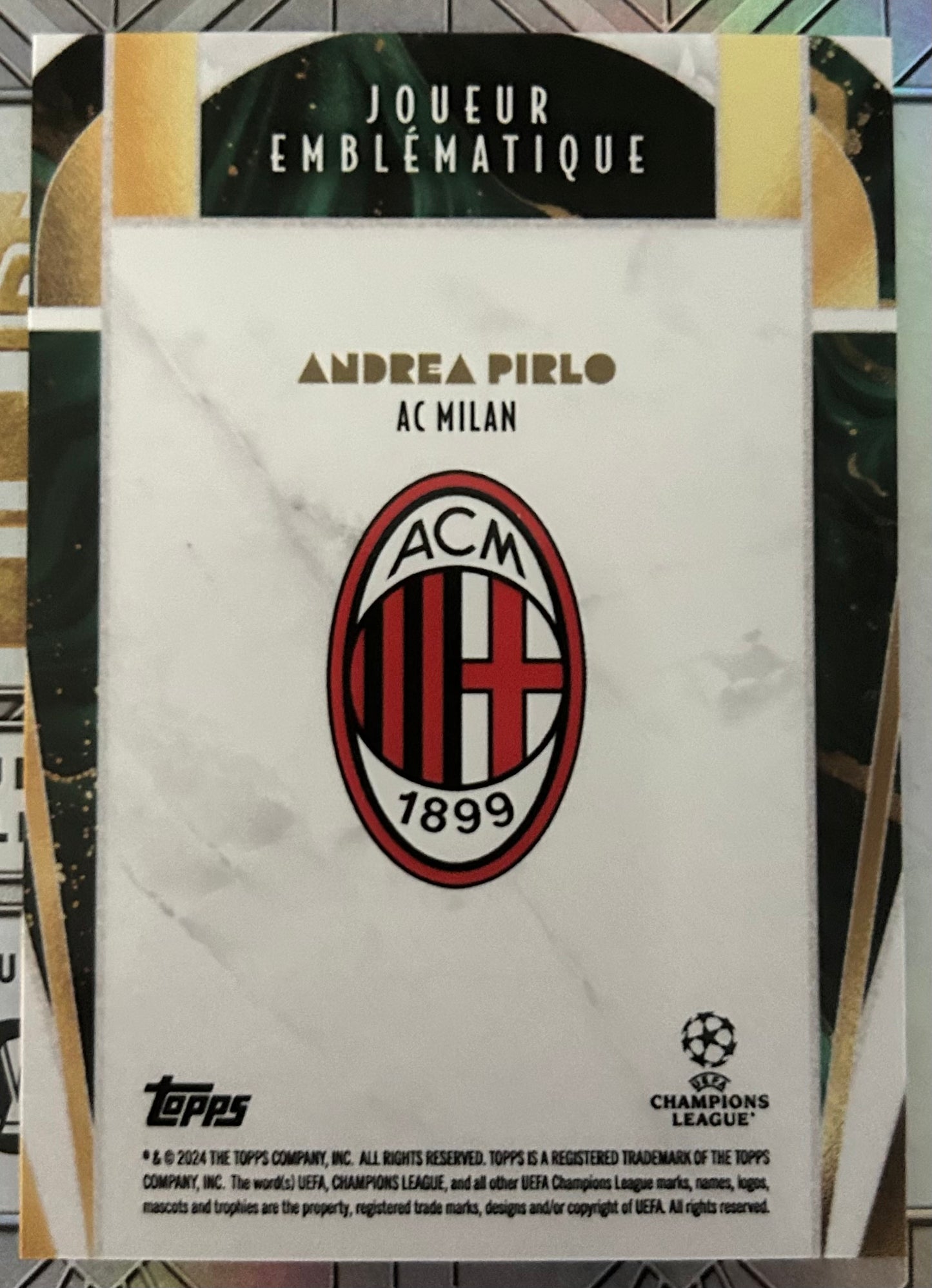 Topps UCC Deco 2024-25 - Single AC MILAN Cards (Base & Inserts)
