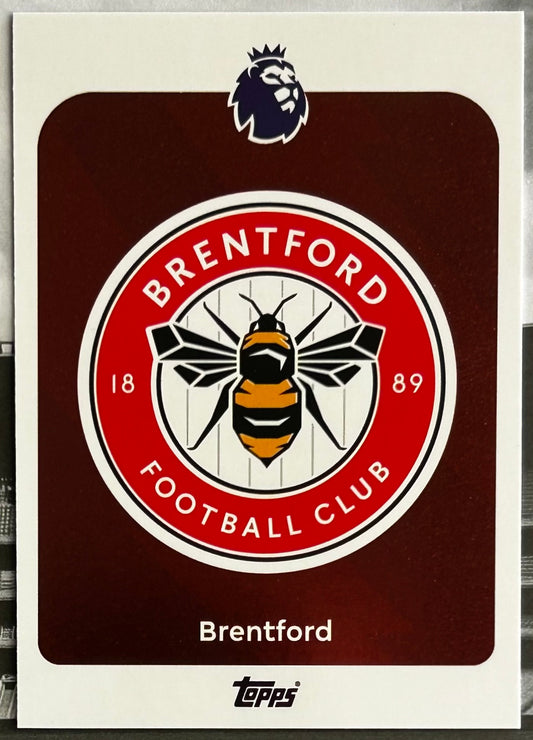 Topps Premier League 2026 Debut Edition - TEAM BADGE (BRENTFORD) #55