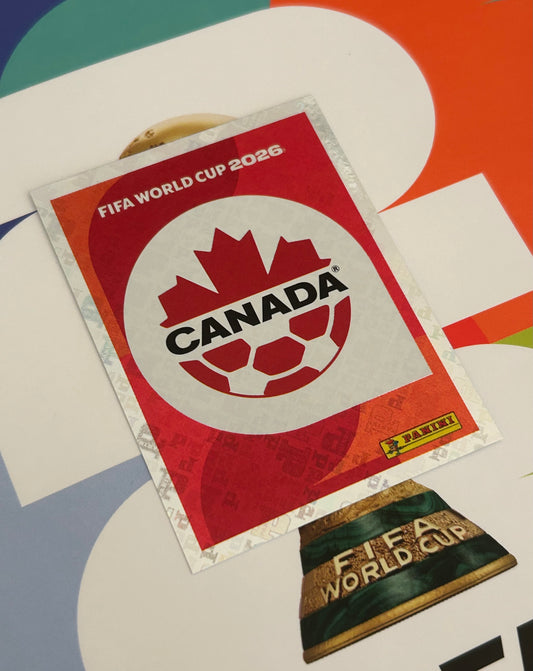 Panini FIFA World Cup 2026 Official Sticker Collection - EMBLEM (CANADA) Foil Sticker CAN1