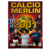 Calcio Merlin 2001 Sticker Collection - EMPTY STICKER ALBUM *See Condition Notes*