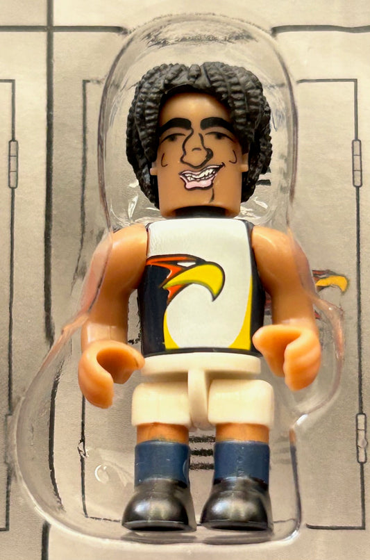 AFL Micro-Figures 2015 Series 1 - NIC NAITANUI (West Coast Eagles) Away Guernsey