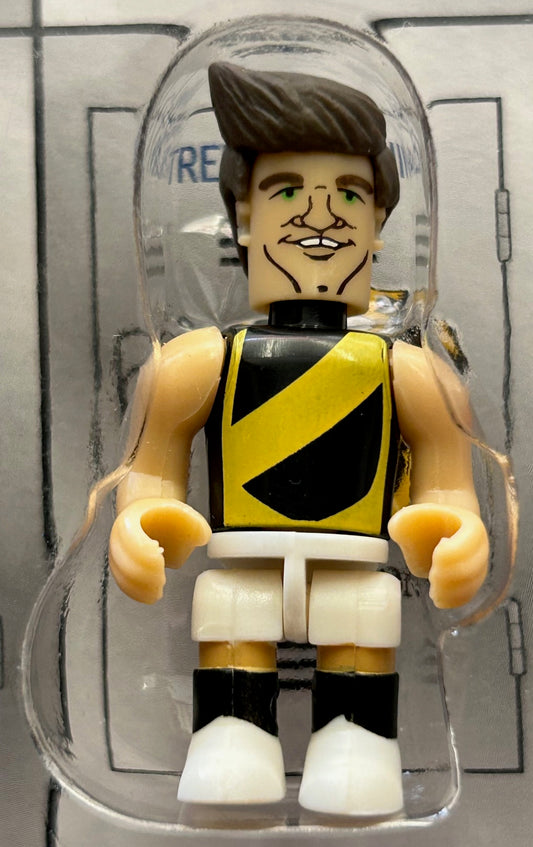 AFL Micro-Figures 2015 Series 1 - TRENT COTCHIN (Richmond Tigers) Away Guernsey