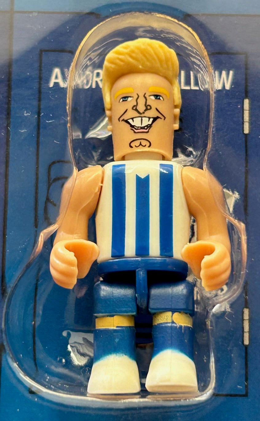 AFL Micro-Figures 2015 Series 2 - ANDREW SWALLOW (North Melbourne) Home Guernsey