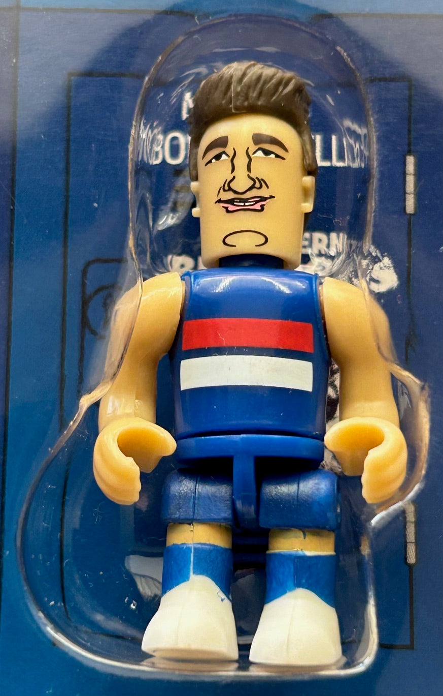 AFL Micro-Figures 2015 Series 2 - MARCUS BONTEMPELLI (Western Bulldogs) Home Guernsey