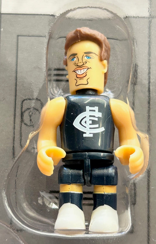 AFL Micro-Figures 2016 Stage 1 - PATRICK CRIPPS (Carlton) Home Guernsey