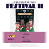 Corinthian 4-PLAYER DISPLAY W/ STEVE BRUCE (MANCHESTER UNITED 1995) Early Product Development Photo