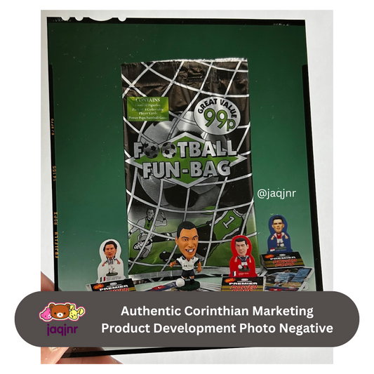 Corinthian FOOTBALL FUN-BAG Product Development Photo Negative