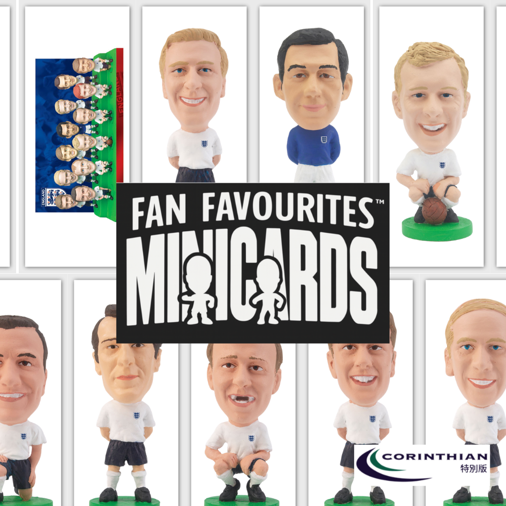 Corinthian Fan Favourites Minicards (Series 1) - Single ENGLAND 1966 HOME KIT Minicards