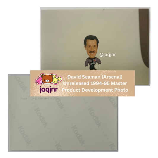 Corinthian DAVID SEAMAN (ARSENAL 1994-95) Early Product Development Photo