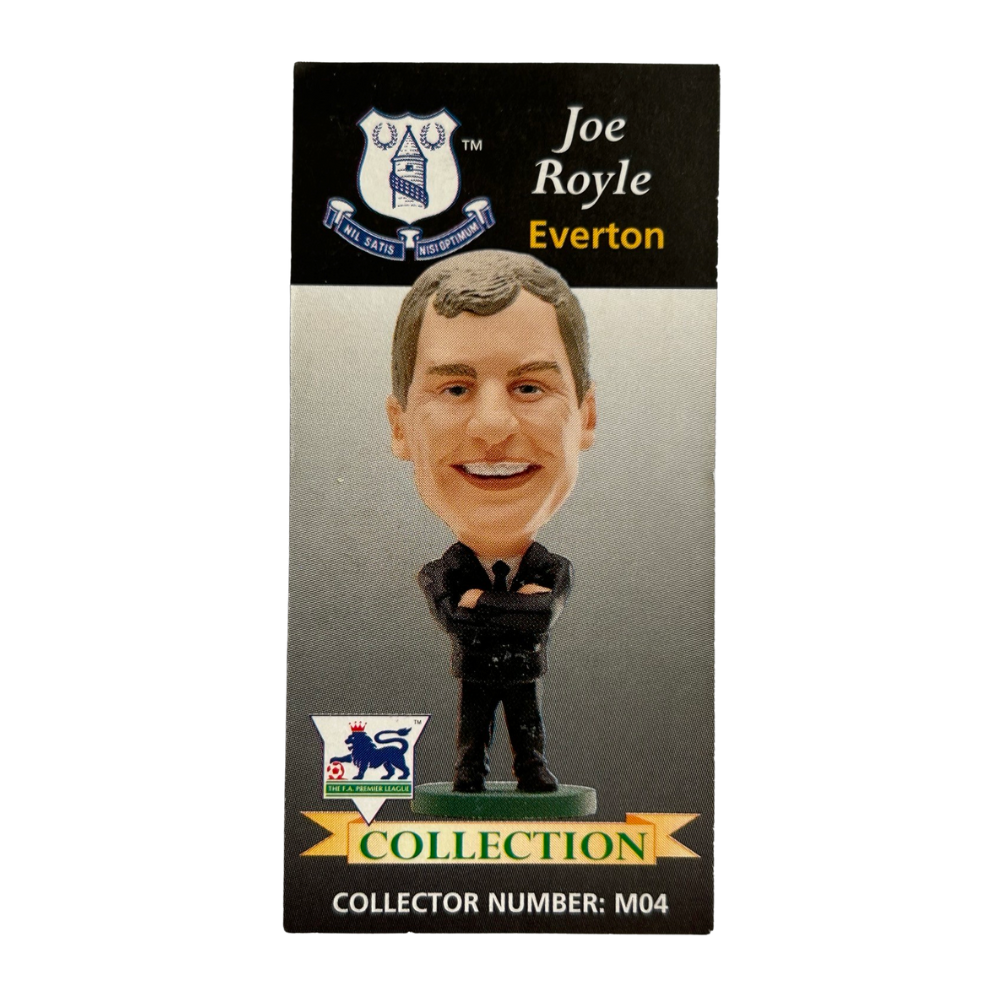 Corinthian Headliners - JOE ROYLE (Everton) Collector Card M04