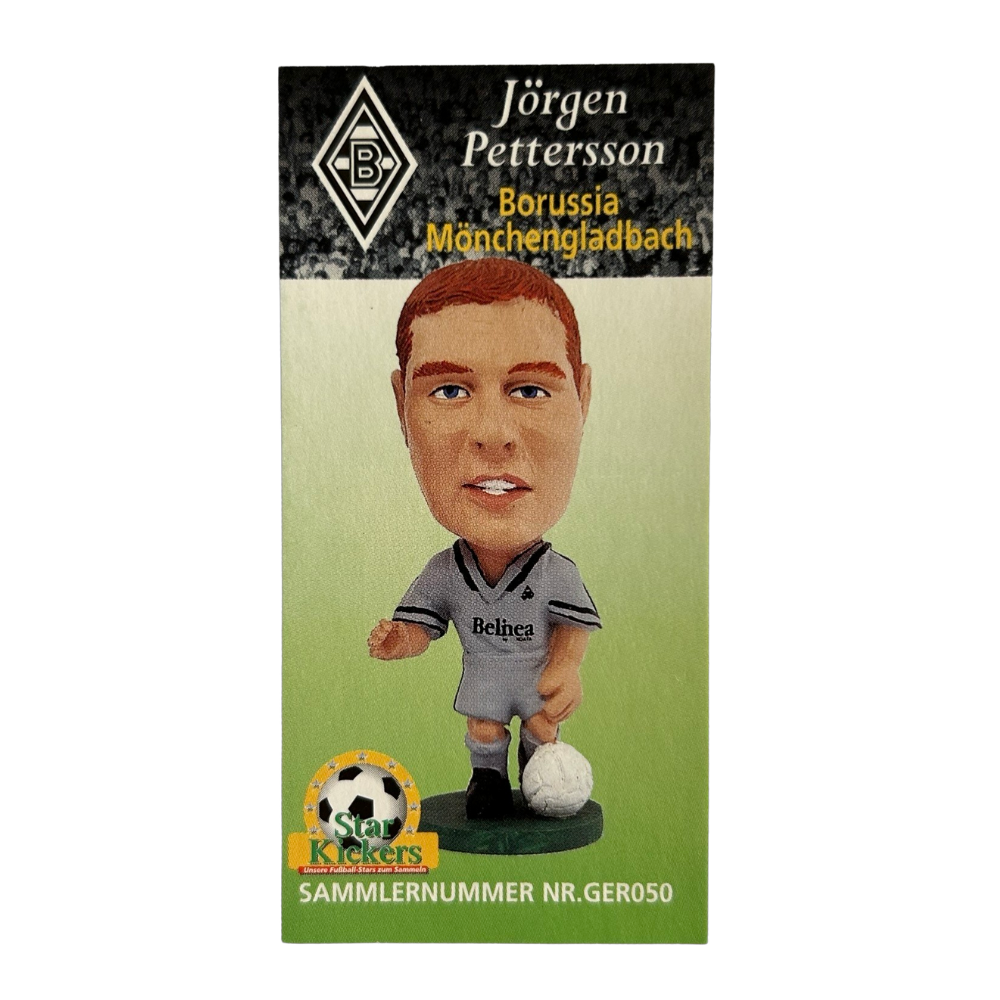 Corinthian Headliners - JÖRGEN PETTERSSON (Borussia Monchengladbach) Collector Card GER050