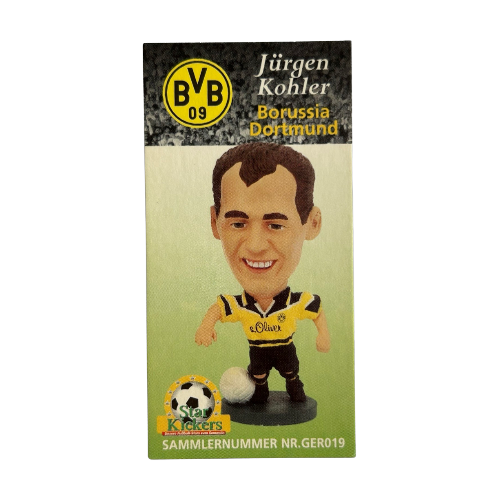 Corinthian Headliners - JURGEN KOHLER (Borussia Dortmund) Collector Card GER019
