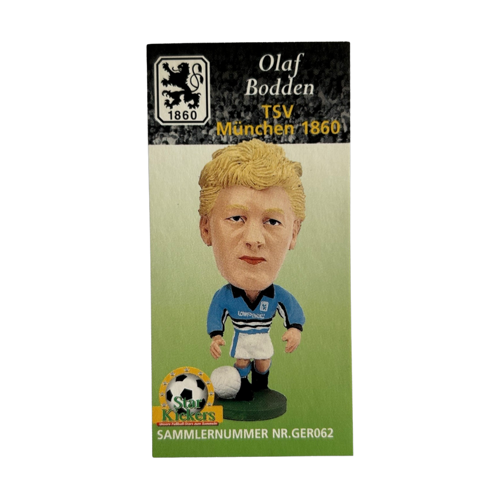 Corinthian Headliners - OLAF BODDEN (TSV Munchen 1860) Collector Card GER062