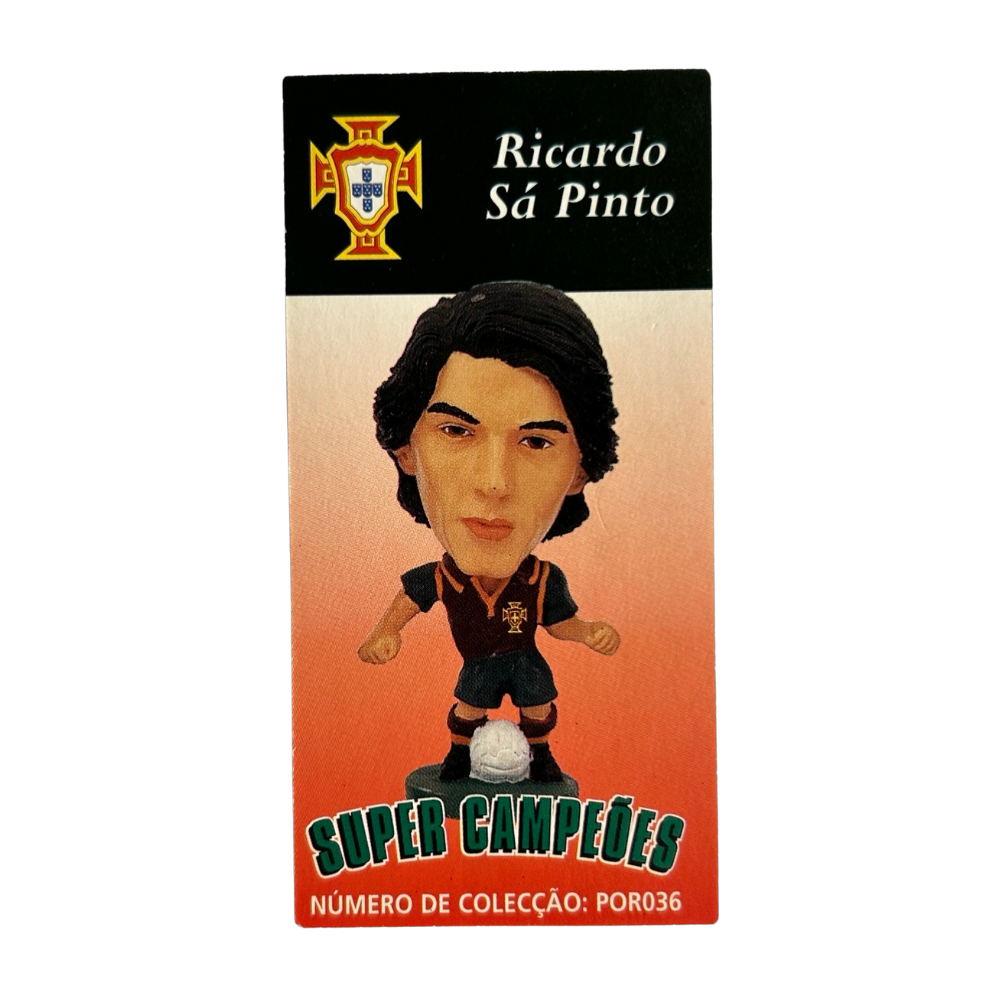 Corinthian Headliners - RICARDO SA PINTO (Portugal) Collector Card POR036
