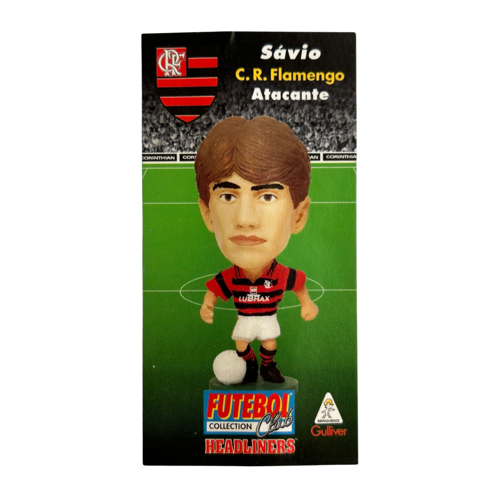 Corinthian Headliners - SAVIO (Flamengo) Collector Card BRA001