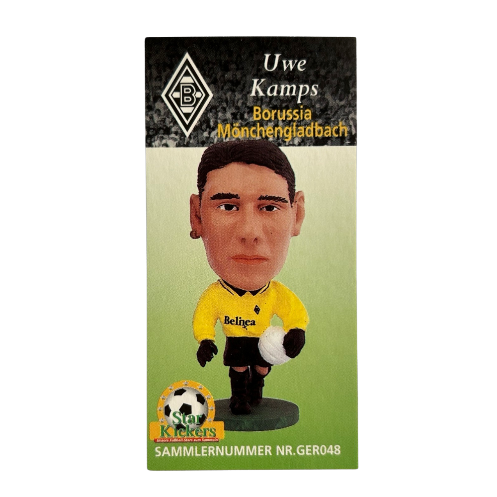 Corinthian Headliners - UWE KAMPS (Borussia Monchengladbach) Collector Card GER048