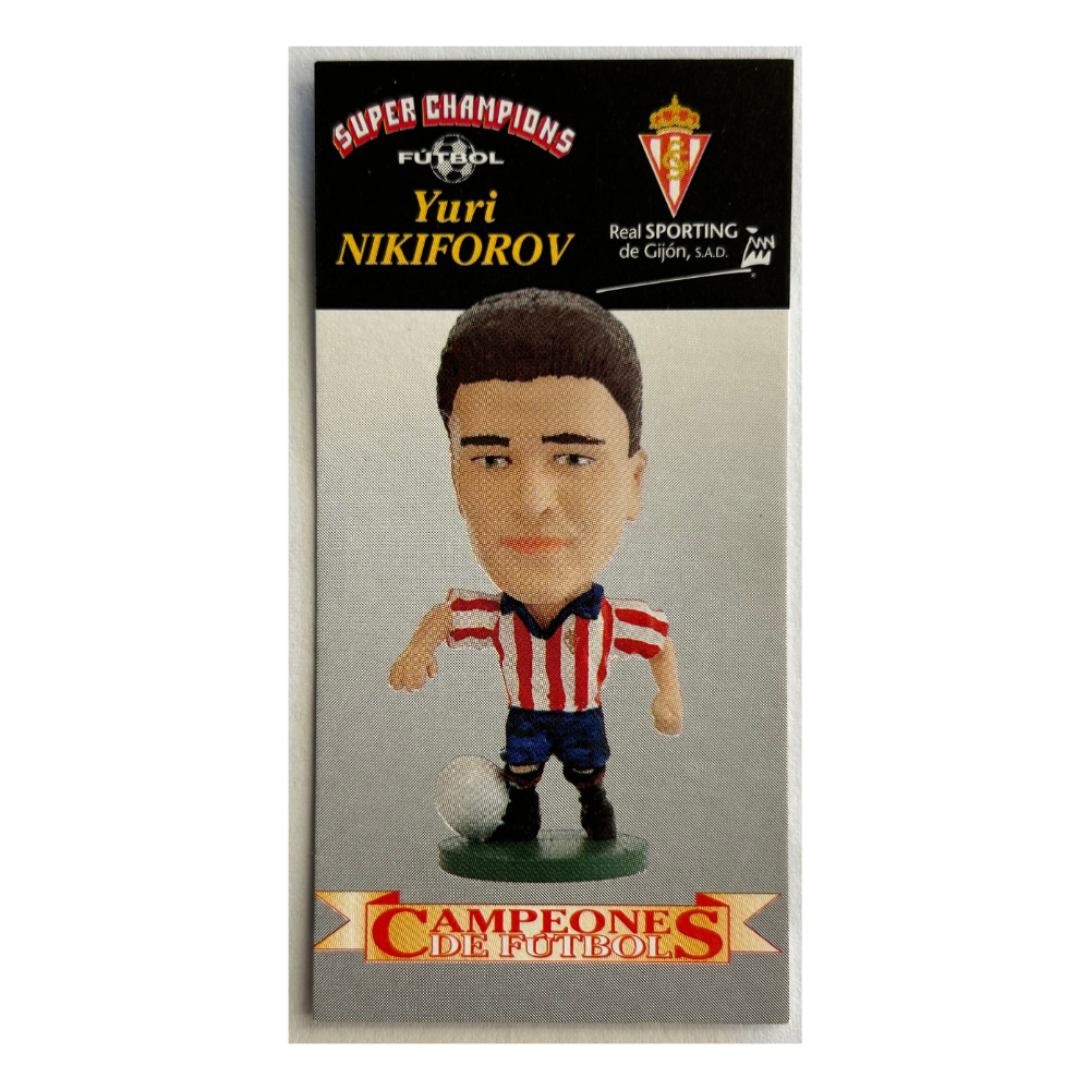Corinthian Headliners - YURI NIKIFOROV (Sporting Gijon) Collector Card SP011