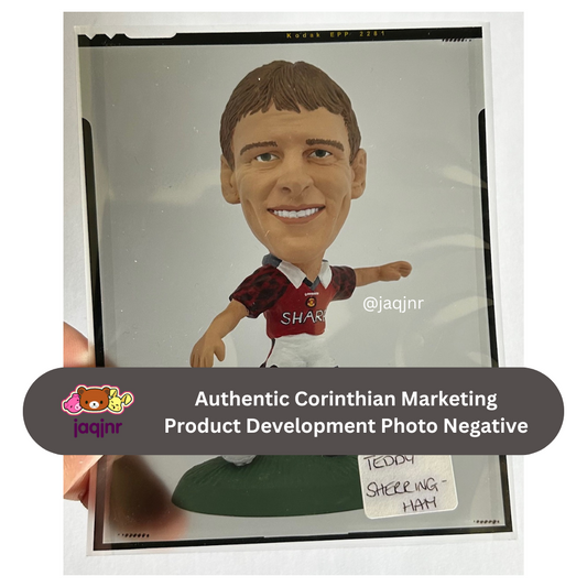 Corinthian Headliners XL UNRELEASED TEDDY SHERINGHAM (MAN UTD) Product Development Photo Negative