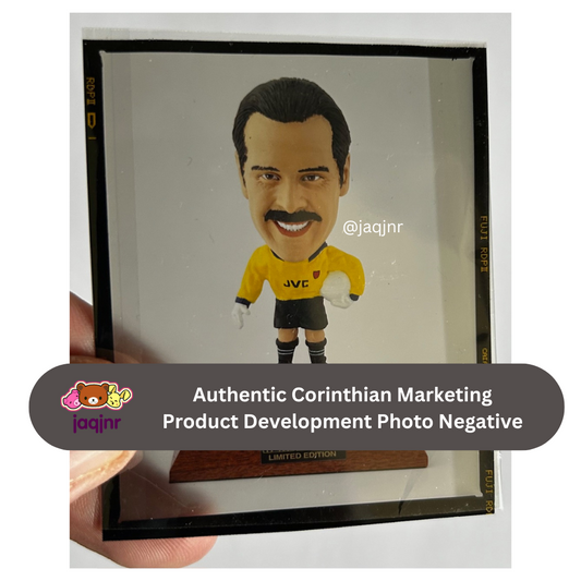 Corinthian Headliners XL UNRELEASED DAVID SEAMAN (ARSENAL) Product Development Photo Negative