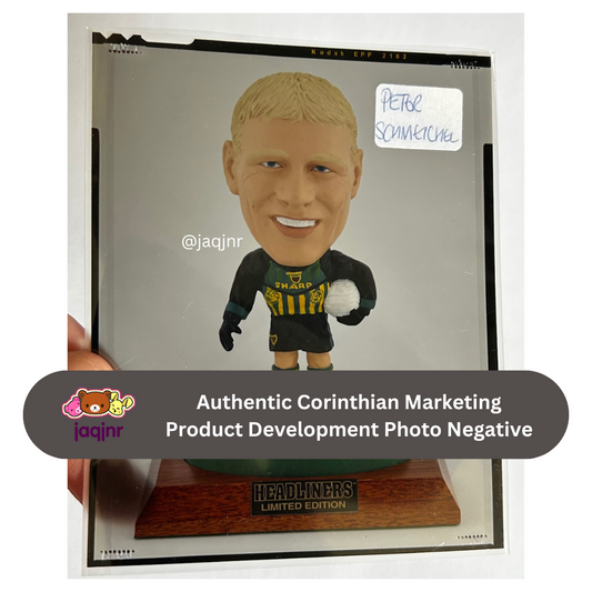 Corinthian Headliners XL UNRELEASED PETER SCHMEICHEL (MAN UTD) Product Development Photo Negative