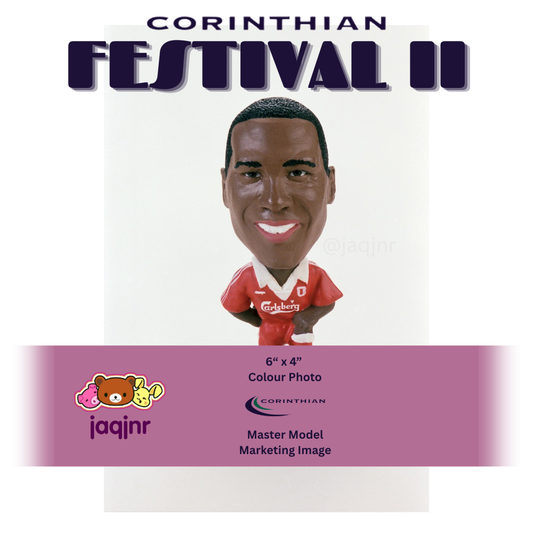 Corinthian JOHN BARNES (LIVERPOOL 1995) Early Product Development Photo