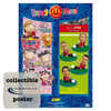 MicroStars McDonalds Happy Meal A3 Promotional Poster - Wales National Team
