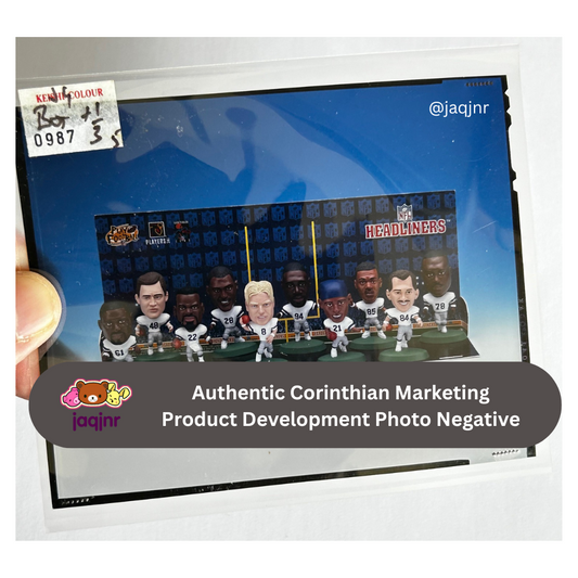 Corinthian NFL Headliners DALLAS COWBOYS 10 PACK DISPLAY Product Development Photo Negative