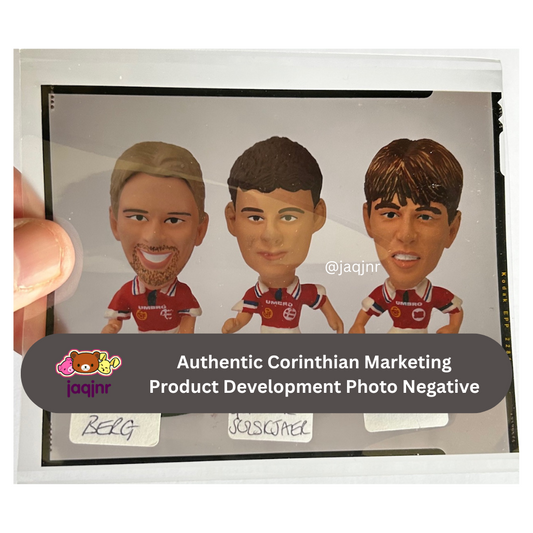 Corinthian Norges Tropp 1998 UNRELEASED HALLE WITH BERG & SOLSKJAER Product Development Photo Negative