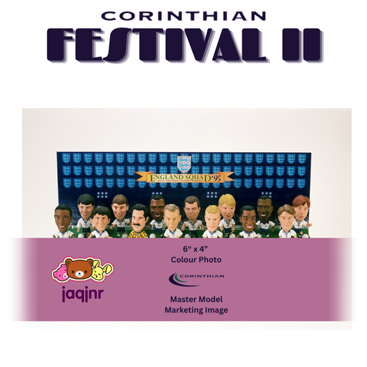 Corinthian ORIGINAL 14-PACK (ENGLAND SQUAD '95) Early Product Development Photo