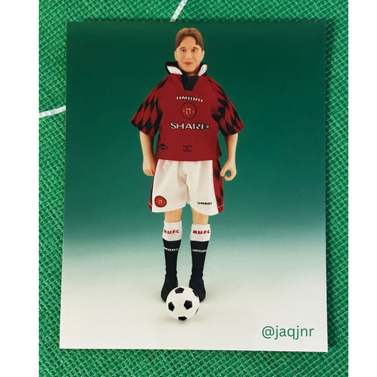 Corinthian Powerplay Photo - DAVID BECKHAM (MANCHESTER UNITED) Colour 6" x 4"