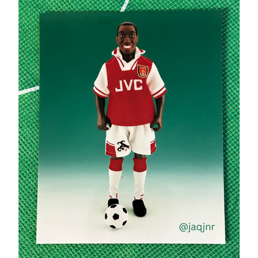 Corinthian Powerplay Photo - IAN WRIGHT (ARSENAL) Colour 6" x 4"